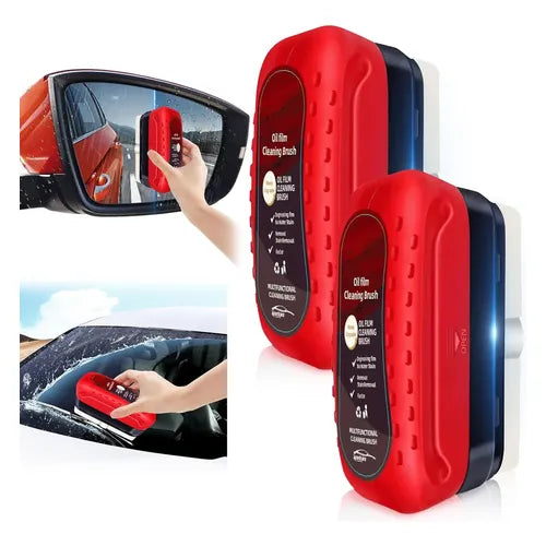 (1 + 1 GRATIS) Limpiador exterior para parabrisas de coche, elimina insectos y suciedad