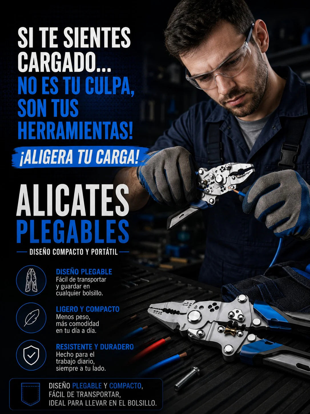 Pelacables 6 Funciones Fulltools Coltools